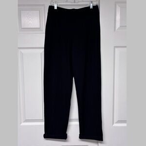 NWT Croft & Barrow 
The Easy Knit Pant, Black, Style: Straight. Size Small Long